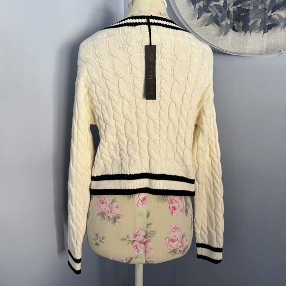 House of Harlow 1960 Cable Knit Sweater - Picture 3 of 6